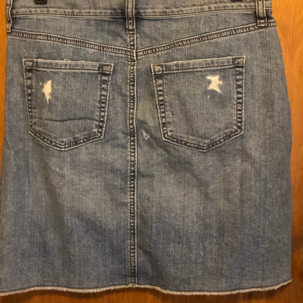 Blue jean skirt